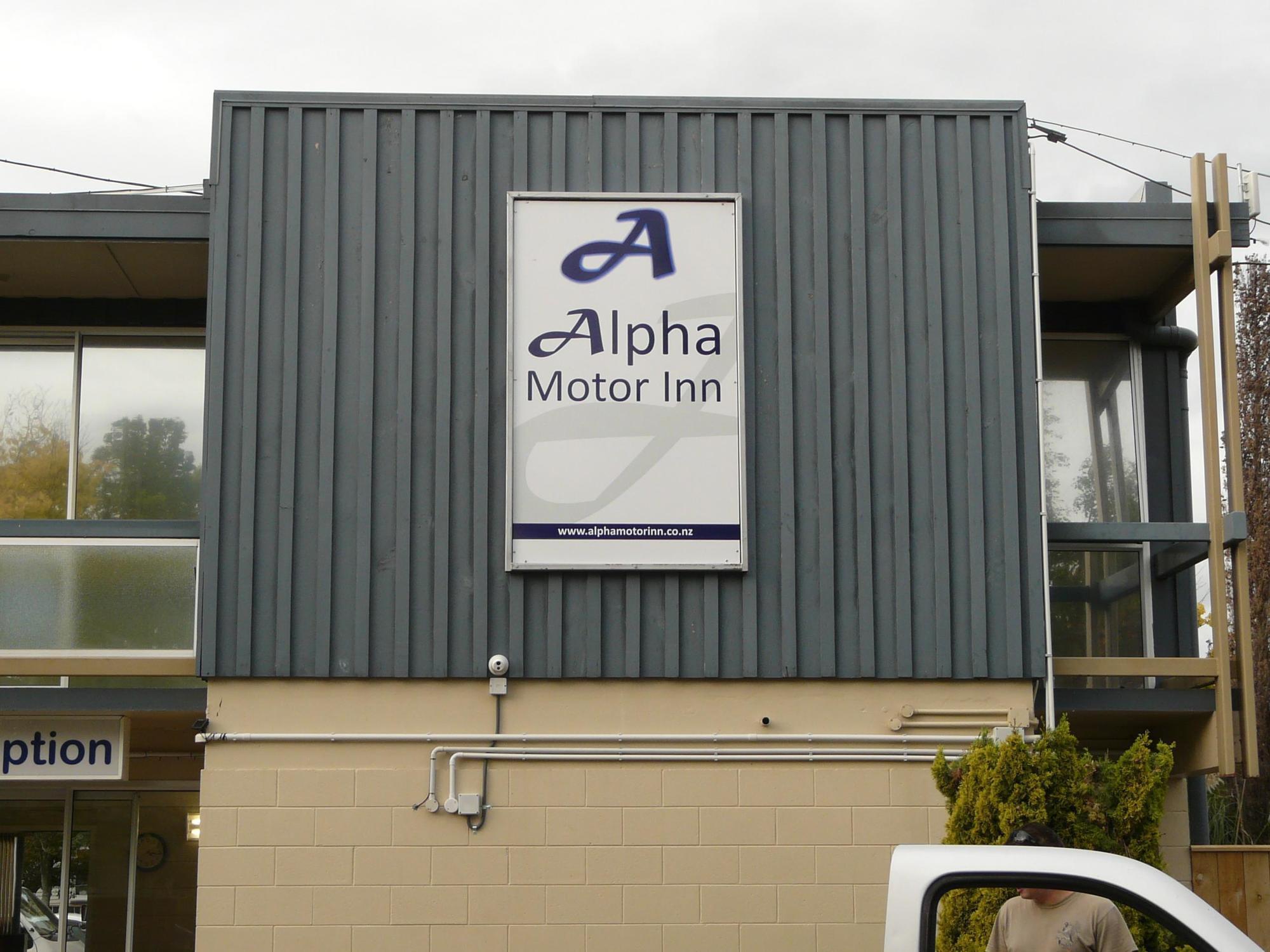 Alpha Motor Inn Palmerston North Exteriör bild